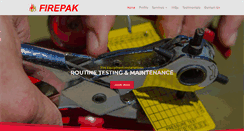 Desktop Screenshot of firepak.com.au